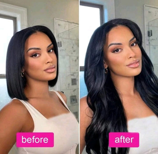 Black Body Wave Clip-in Extensions